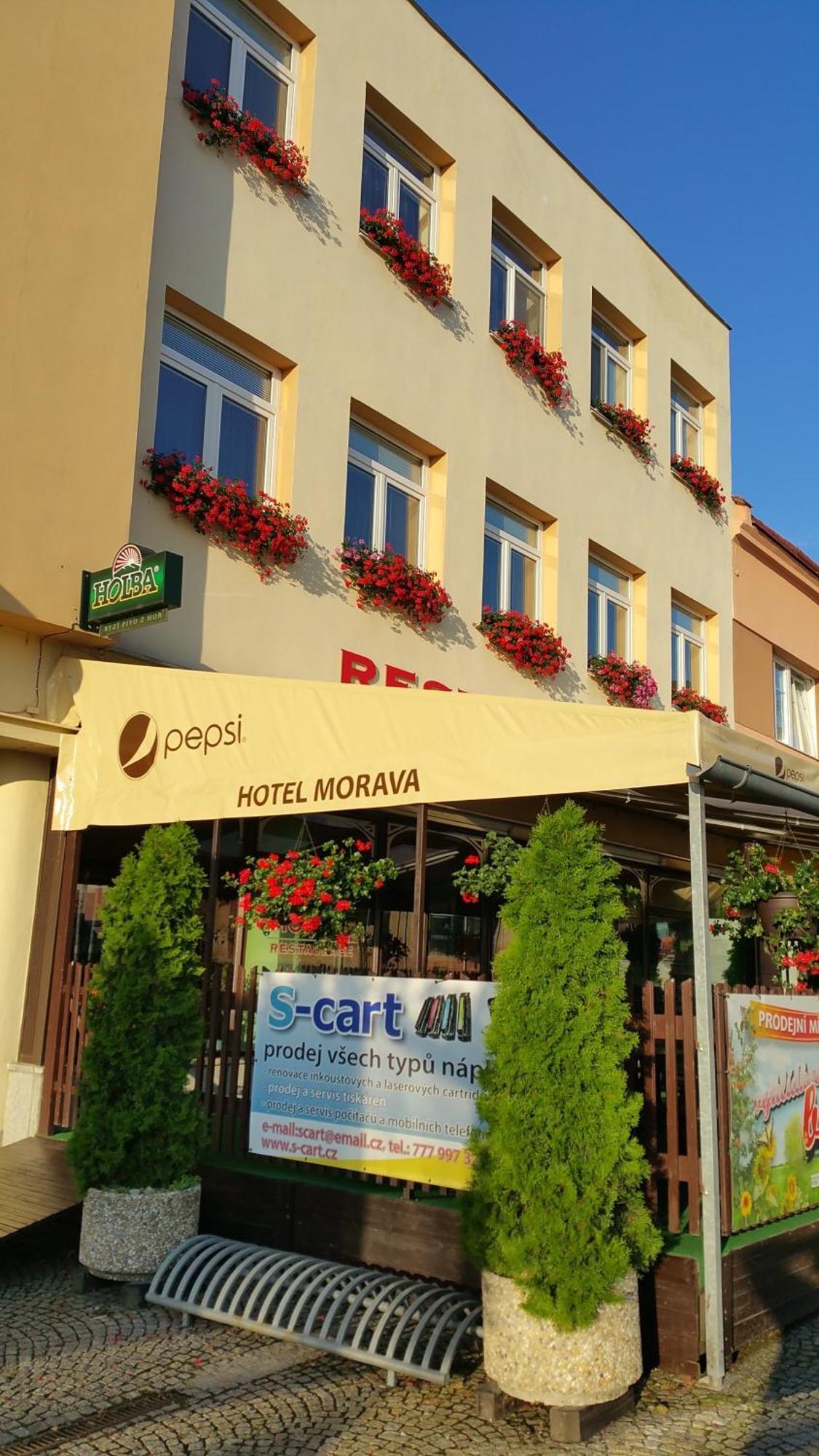 Hotel Morava Jevicko Exterior foto